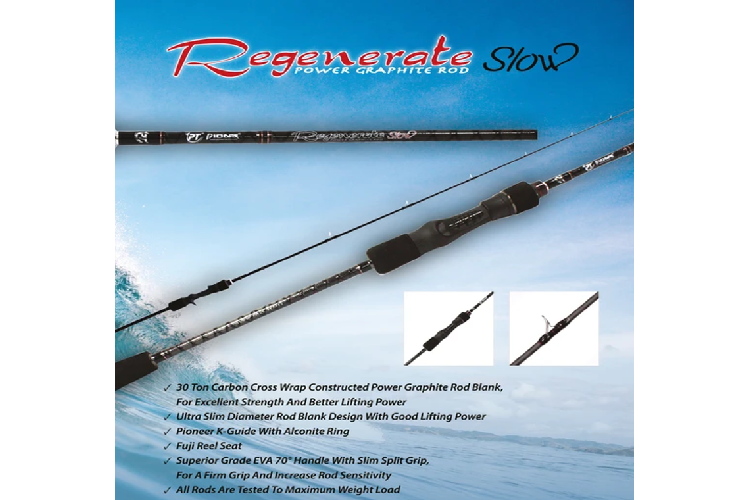 Canne Pioneer Tackle Regenerate Pro Slow