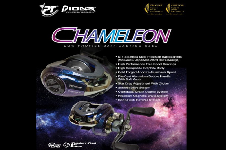 Moulinet Pioneer Tackle Chameleon